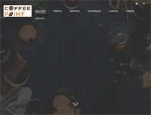 Tablet Screenshot of coffeepointindia.com